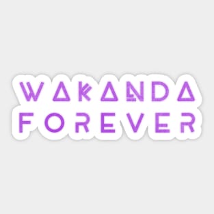 Wakanda Forever V2 Sticker